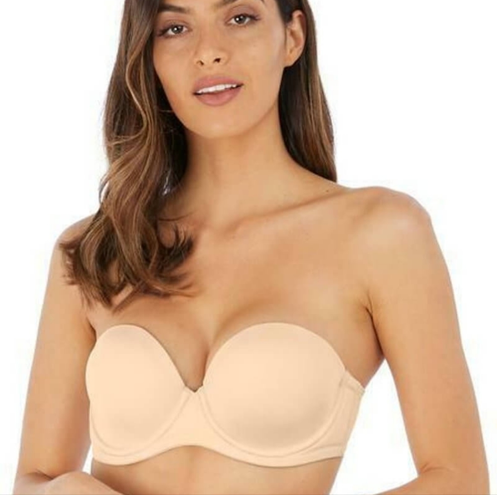 Wacoal | NWT Underwire Strapless Bra Natural Nude Size 36D